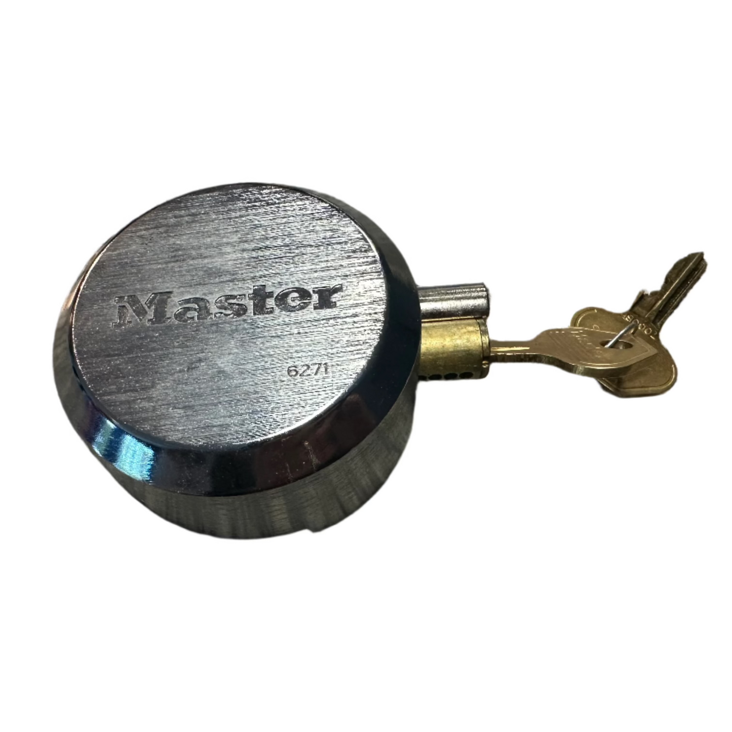 Hidden Shackle Puck Lock