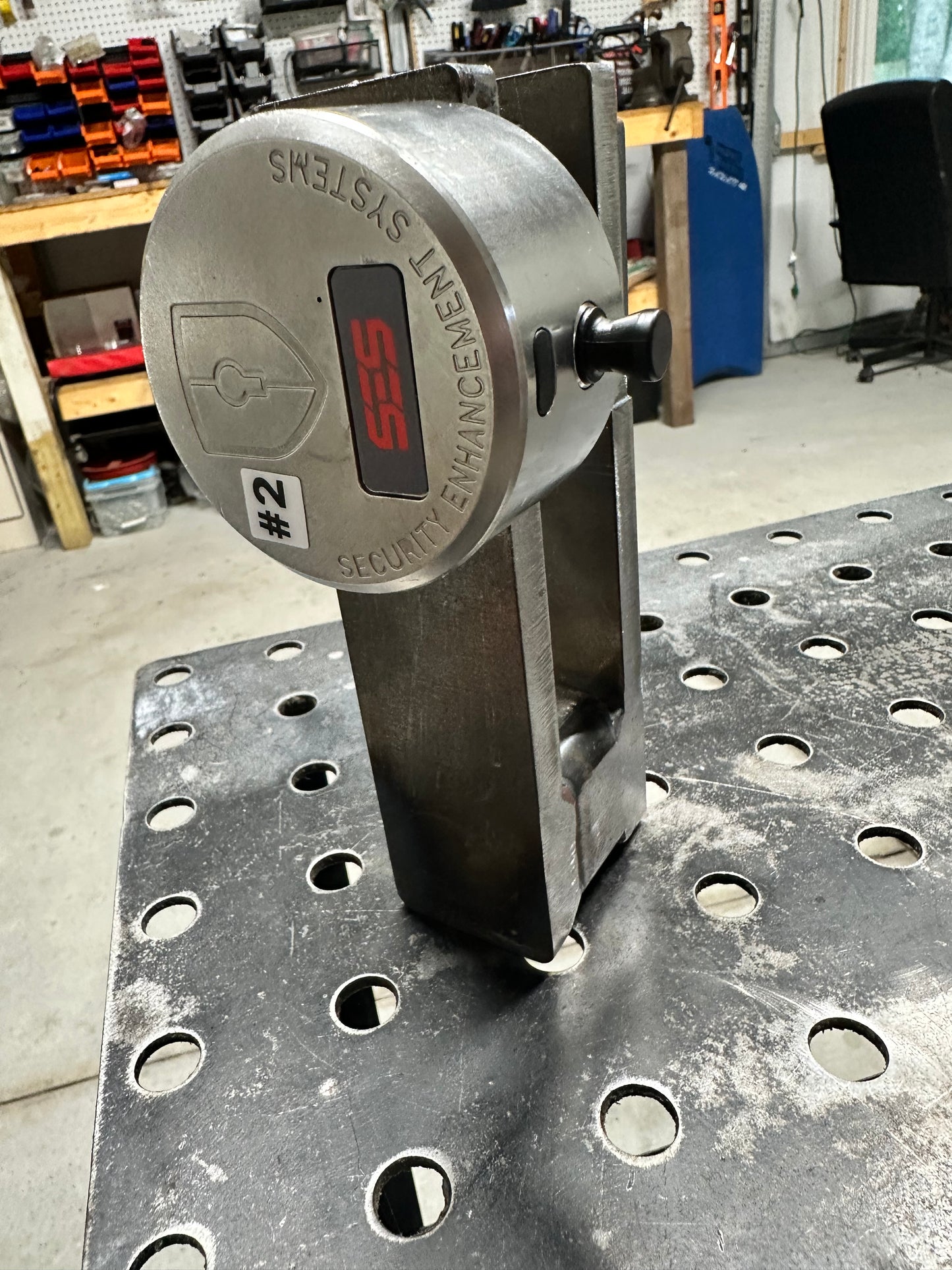 Blue Tooth Enabled 3" puck lock