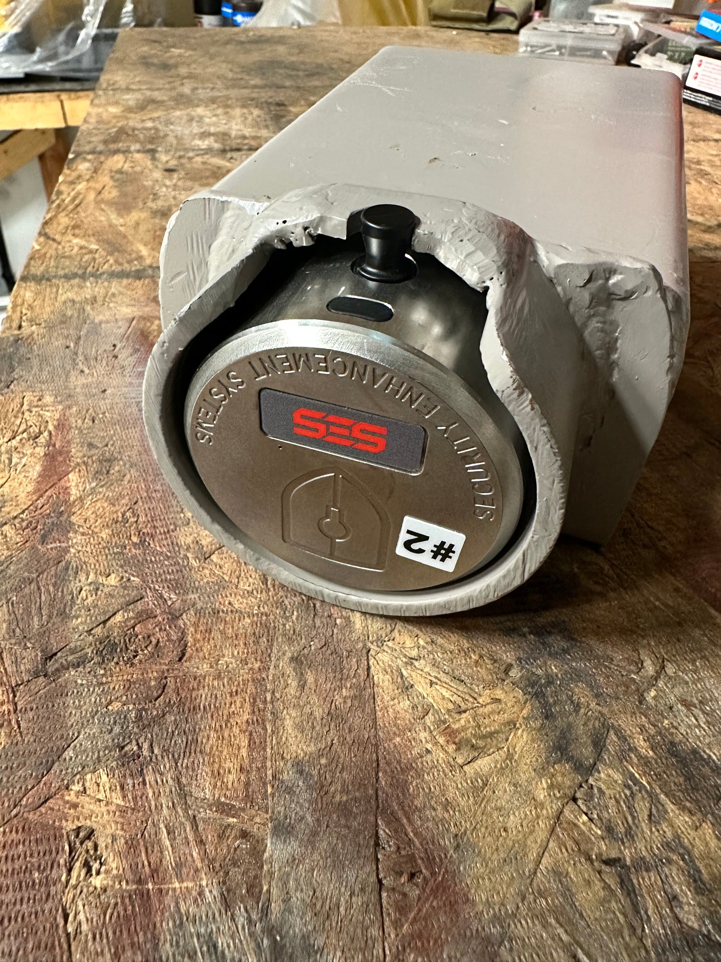 Blue Tooth Enabled 3" puck lock