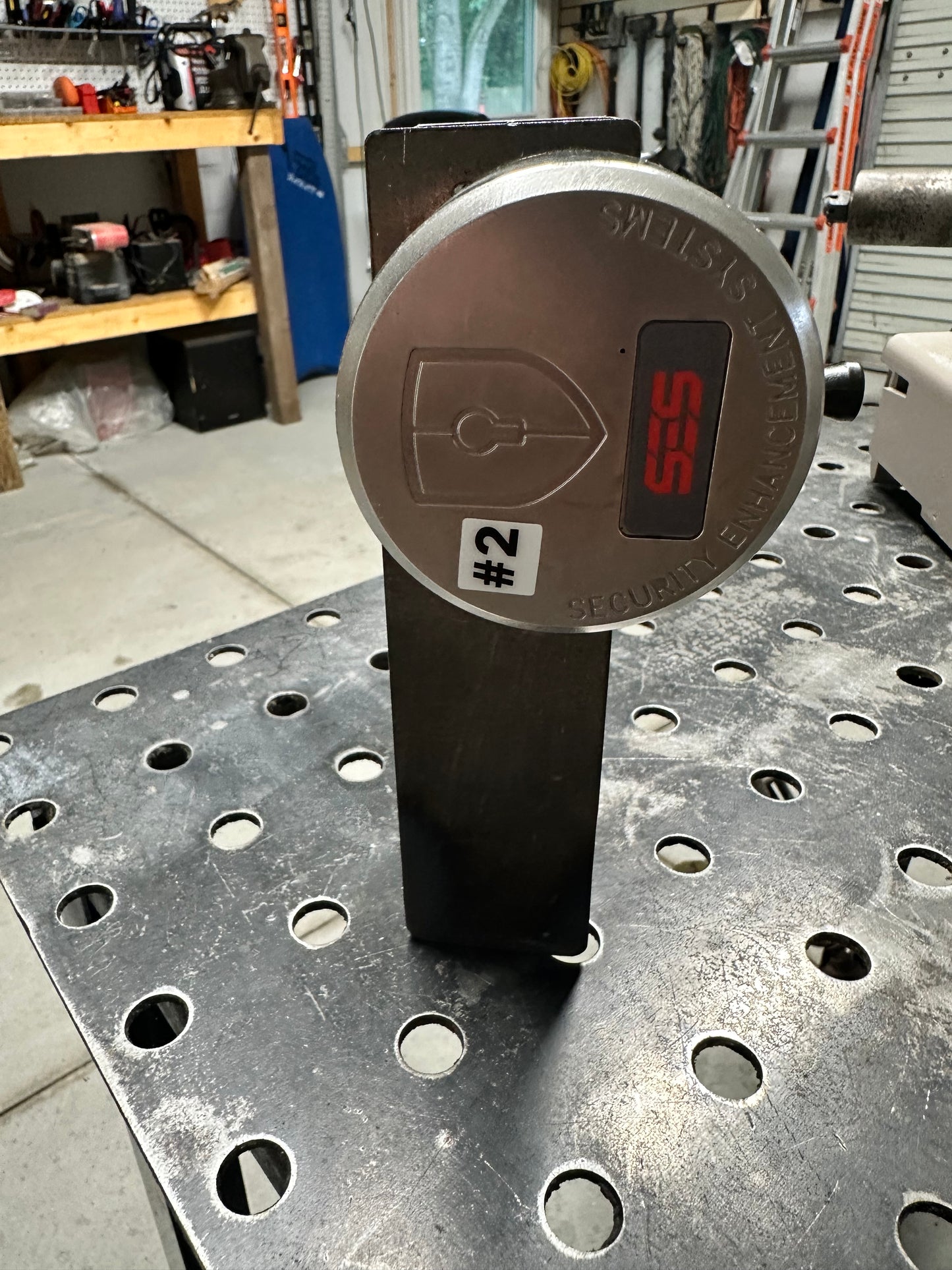 Blue Tooth Enabled 3" puck lock